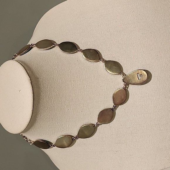 Barse Turquoise Sterling Silver Matching Necklace and Bracelet set - Picture 9 of 15